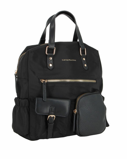 Immagine di ZAINO C/2TASCHE LAT.+MULTITASCHE FRONT.