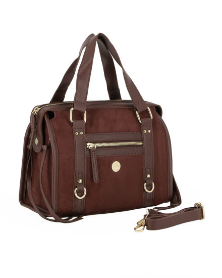 Immagine di BORSA A BAULETTO CAM.C/2FASCE NAPP.VERT.