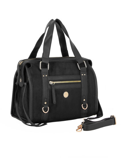 Immagine di BORSA A BAULETTO CAM.C/2FASCE NAPP.VERT.