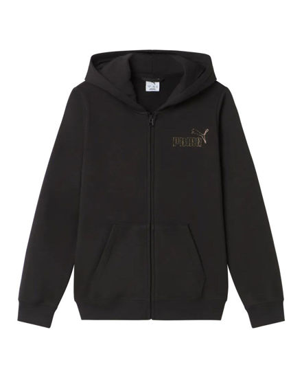 Immagine di JACKET C/CAPP.ESS+ RHINESTONE FZ HD BLK