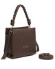 Immagine di BORSA A MANO C/MAN.INTRECCIATO+3SCOMP.