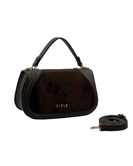 Immagine di BORSA A MANO C/PATTA SCAMOSC+TRAC.