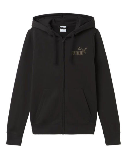 Immagine di JACKET C/CAPP.ESS+RHINESTONE FL BLACK