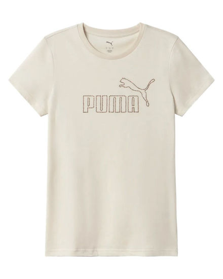 Immagine di T-SHIRT MM ESS+ RHINESTONE TEE ALPI.SNOW