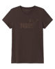 Immagine di T-SHIRT MM ESS+ RHINESTONE TEE CHOCOLATE