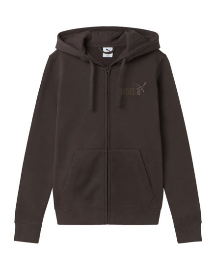 Immagine di JACKET C/CAPP.ESS+RHINESTONE FL CHOCOLAT