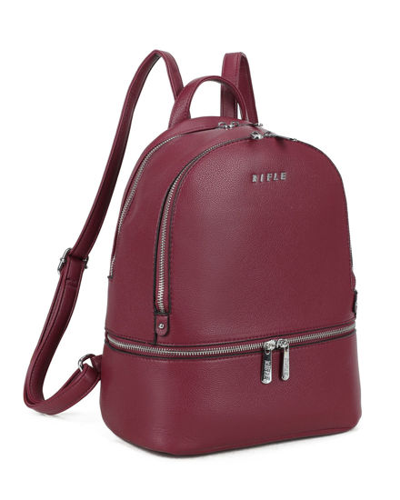 Immagine di ZAINO GRANDE ECOPELLE 2ZIP+FONDO ZIP