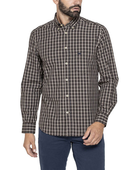 Immagine di CAMICIA ML COTONE SCOZZESE
