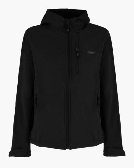 Immagine di GIUBBINO C/CAPP.SOFTSHELL ALBA BLACK