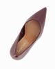 Immagine di LADY GLOBO - Décolleté bordeaux in vernice con sottopiede in VERA PELLE e calzata comoda, tacco 8CM