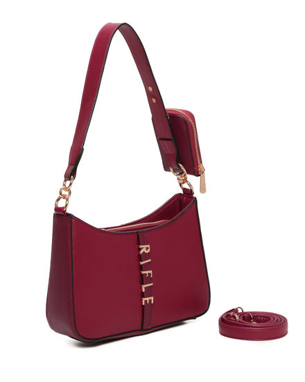 Immagine di BORSA A SPALLA C/LETTER.VERT+BORSELLINO