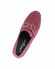 Immagine di MISS GLOBO - Mocassino bordeaux con morsetto e sottopiede in memory soft, tacco 7CM