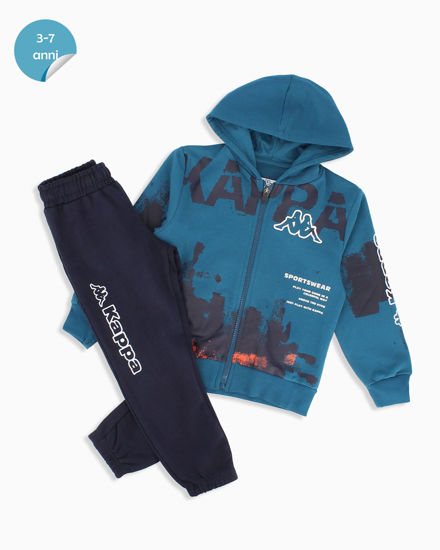 Immagine di BIMBO TUTA FULL ZIP CON CAPPUCCIO