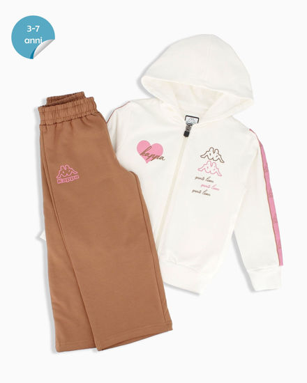 Immagine di BIMBA TUTA FULL ZIP CON CAPPUCCIO