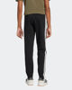 Immagine di ADIDAS - PANTALONI JUNIOR ( 7-16 ANNI) NERI CON 3 BANDE BIANCHE ESSENTIALS 3-STRIPES FLEECE PANTS, JJ3540