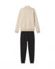 Immagine di PUMA - TUTA COMPLETA ESS+RHINESTONE PANNA E NERA CON DETTAGLI DORATI DA DONNA, 696927-87