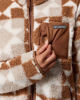Immagine di PILE FZ WEST BEND PRINT CAMEL BROWN