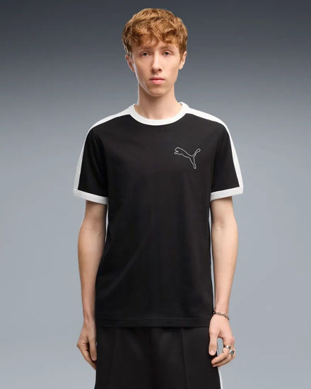 Immagine di T-SHIRT MM T7 LOVE OF THE CAT RINGER BLK