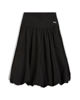 Immagine di GONNA T7 BALLOON WOVEN MIDI SKIRT BLACK
