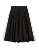 Immagine di GONNA T7 BALLOON WOVEN MIDI SKIRT BLACK