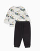 Immagine di PUMA – TUTA COMPLETA KIDS MINICATS SUPER GRIGIA E NERA CON DISEGNI, 638107-05