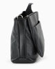 Immagine di NARDINI - Borsa nera due scomparti zip e tasca frontale con zip VERA PELLE - MADE IN ITALY