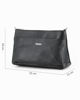 Immagine di NARDINI - Borsa nera due scomparti zip e tasca frontale con zip VERA PELLE - MADE IN ITALY