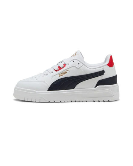 Immagine di PUMA - SNEAKERS JUNIOR BIANCA BLU E ROSSA TSHUFFLE DOWNTOWN LO GS DAL 36 AL 39 , 403739-03