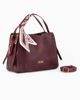 Immagine di BORSA MEDIA A SPALLA CON FOULARD