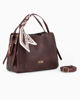 Immagine di BORSA MEDIA A SPALLA CON FOULARD