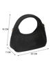 Immagine di RIFLE - Minibag nero trapuntata con tracolla removibile