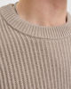 Immagine di JACK&JONES - Maglia manica lunga Edover knit crew beige