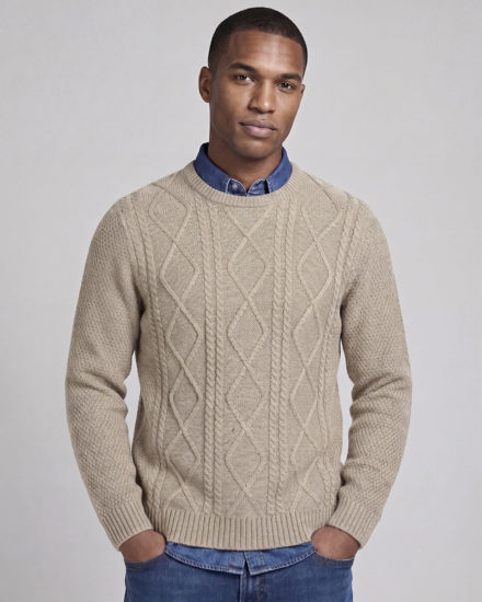Immagine di JACK&JONES - Maglia manica lunga Ebluka beige