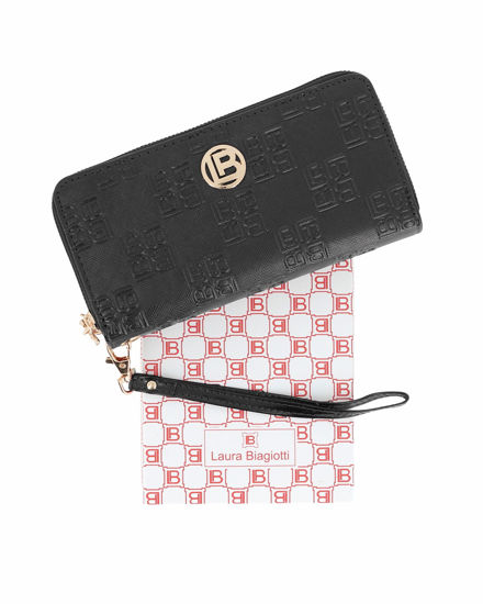 Immagine di PORTAFOGLI SAFF.C/2ZIP+LAC.ST.LETTERE LB