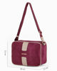 Immagine di CAMERA BAG 2ZIP C/INSERTI SUL DAVANTI