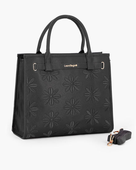 Immagine di BORSA MANO MEDIA C/TRAC+RIC.FRONT.FIORE