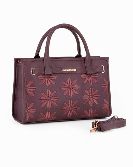 Immagine di BORSA MANO 2MAN.+TRAC.C/RIC.FRONT.FIORE