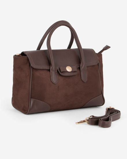 Immagine di BORSA A MANO C/PATTA+FIOCCO LOG.E TRACOL