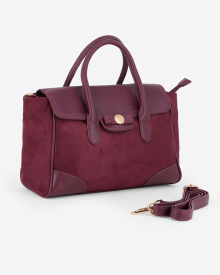 Immagine di BORSA A MANO C/PATTA+FIOCCO LOG.E TRACOL