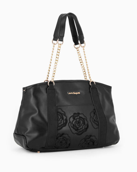 Immagine di SHOPPING 2MAN.C/LOGO FIORE RICAM.FRONT.