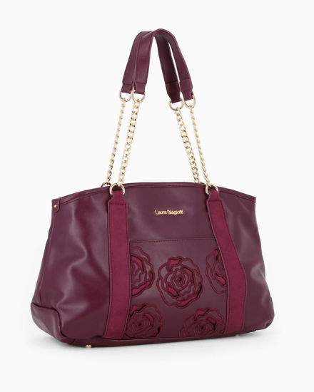 Immagine di SHOPPING 2MAN.C/LOGO FIORE RICAM.FRONT.