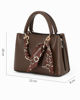 Immagine di BORSA PICCOLA 2MANICI C/CATENA E FOULARD