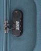 Immagine di RIFLE - TROLLEY BLU JEANS IN TESSUTO CON DOPPIA TASCA FRONTALE E 4 RUOTE