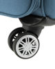 Immagine di RIFLE - TROLLEY BLU JEANS IN TESSUTO CON DOPPIA TASCA FRONTALE E 4 RUOTE