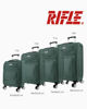 Immagine di RIFLE - TROLLEY VERDE PETROLIO IN TESSUTO CON DOPPIA TASCA FRONTALE E 4 RUOTE