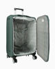 Immagine di RIFLE - TROLLEY VERDE PETROLIO IN TESSUTO CON DOPPIA TASCA FRONTALE E 4 RUOTE