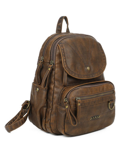 Immagine di ZAINO 2SCOMPARTI C/PATTA+2TASCHE ZIP