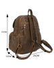 Immagine di ZAINO 2SCOMPARTI C/PATTA+2TASCHE ZIP