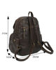 Immagine di ZAINO 2SCOMPARTI C/PATTA+2TASCHE ZIP