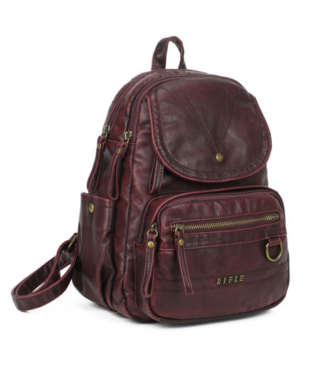 Immagine di ZAINO 2SCOMPARTI C/PATTA+2TASCHE ZIP